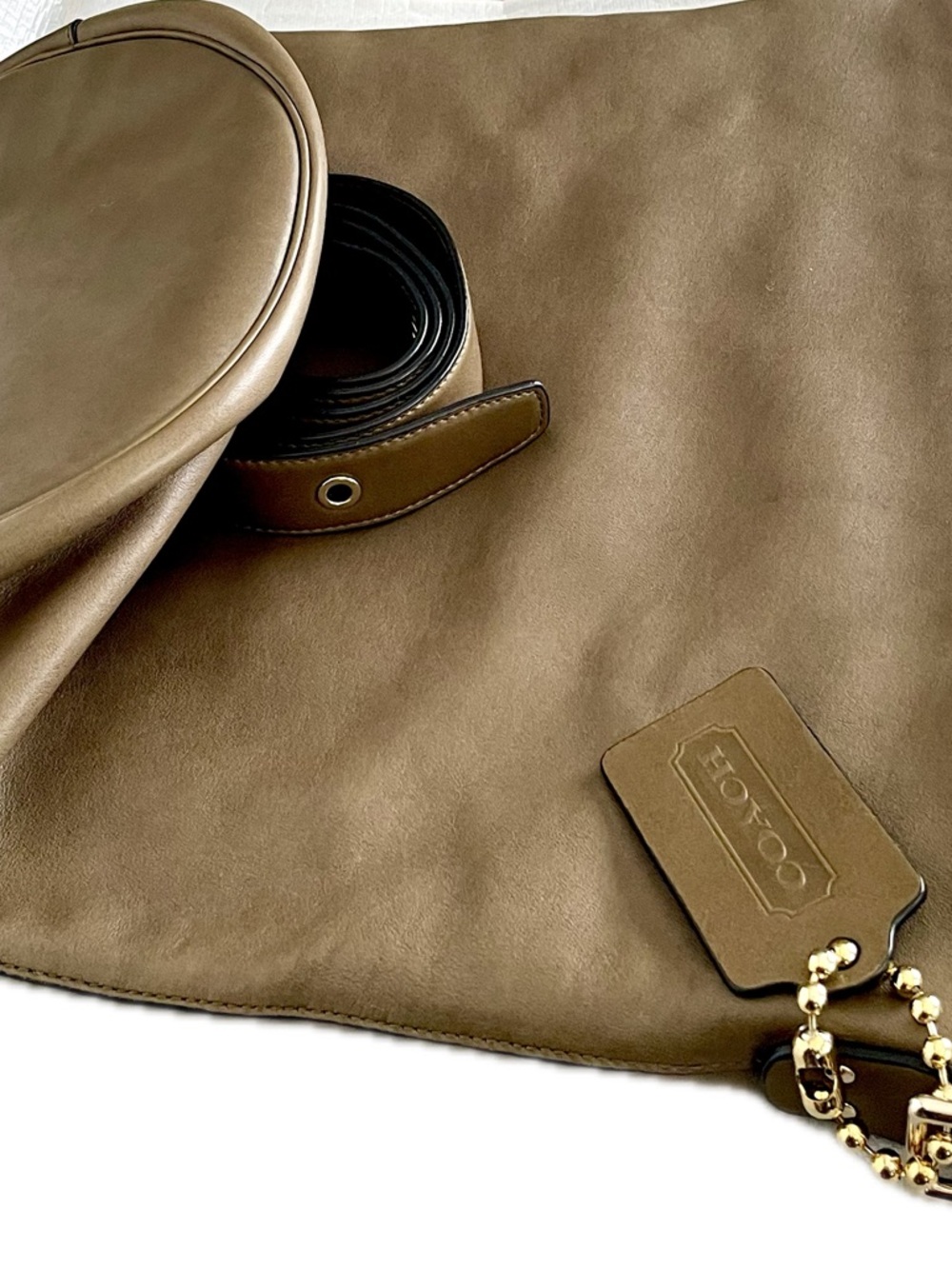 Coach Bleecker Duffle Glove Leather Sac Bag - Picture 13 of 15
